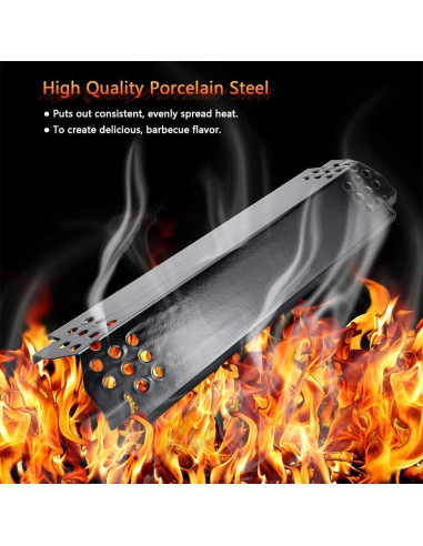 Placas de Calor Nexgrill 5 Piezas Acero Porcelana 37,1 cm