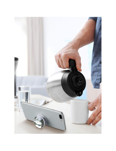 4 Soportes de Teléfono Colapsables Weewooday - Diamante Plástico