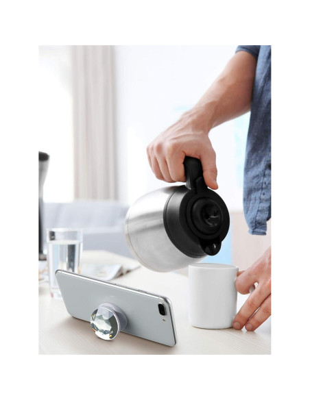 4 Soportes de Teléfono Colapsables Weewooday - Diamante Plástico