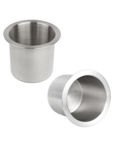 Soporte para Vaso MShengM Acero Inoxidable 2 Pcs 8.5 cm