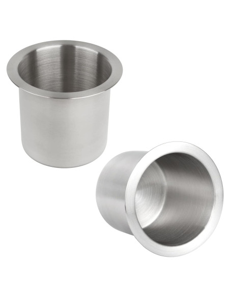 Soporte para Vaso MShengM Acero Inoxidable 2 Pcs 8.5 cm