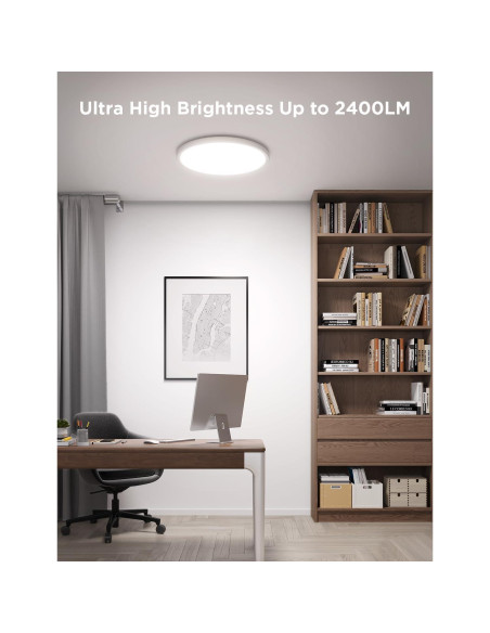 Govee Luz de Techo Inteligente LED RGBIC 30.5cm 2400LM