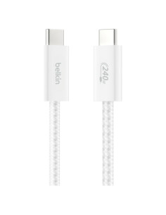 Cable USB-C a USB-C Belkin 1M 240W Carga Rápida Blanco