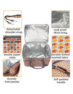 Bolsa Térmica Plegable ZZEWINTRAVELER 28L Aislada 2