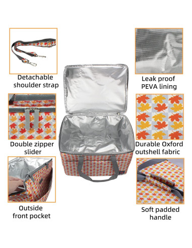 Bolsa Térmica Plegable ZZEWINTRAVELER 28L Aislada