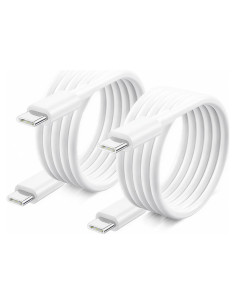 Cable USB C a USB C Exeric 1.83m 60W Carga Rápida 2Pack