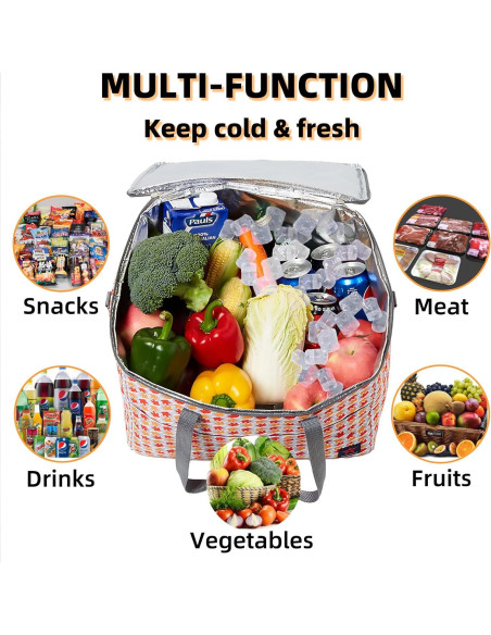 Bolsa Térmica Plegable ZZEWINTRAVELER 28L Aislada