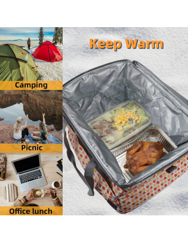 Bolsa Térmica Plegable ZZEWINTRAVELER 28L Aislada