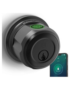 Cerradura Inteligente GeekTale F08 Huella Dactilar Negra