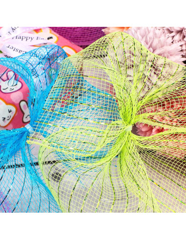 4 Rollos de Cinta de Malla 9,14m Chuangdi Decorativa