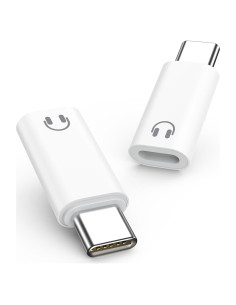 Adaptador de Audio Lightning a USB C MoKo para iPhone 16e/16/15 Pro