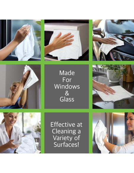 Paño de limpieza de microfibra AERAI GROUP 6 unidades sin rayas