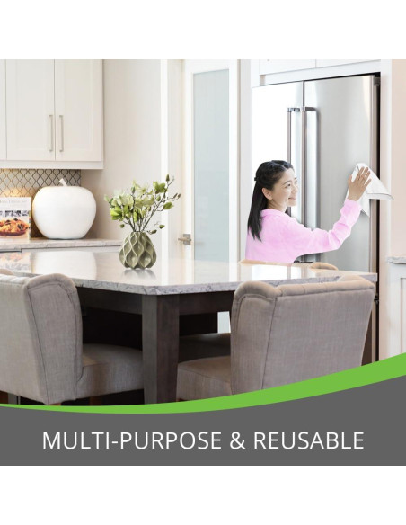 Paño de limpieza de microfibra AERAI GROUP 6 unidades sin rayas