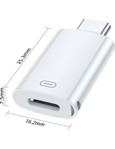 Adaptador de Audio USB C a Lightning Jadebones con Carga Rápida
