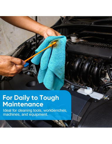 Paño de limpieza de microfibra UNIMADE 100PK 29.2cm multicolor