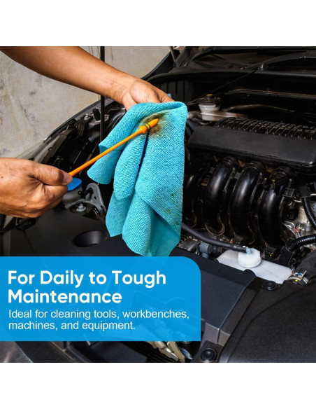 Paño de limpieza de microfibra UNIMADE 100PK 29.2cm multicolor Paño de limpieza de microfibra UNIMADE 100PK 29.2cm multicolor