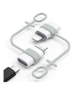 Adaptador USB C a Lightning MoKo - Carga y Sincronización - 2 Piezas