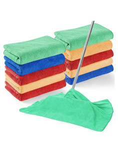 10 Paños de Microfibra Grande SmoothNovelty 50x75 cm Reutilizables