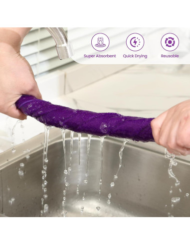 Paño de limpieza de microfibra GREEN POMELO - 12 unidades 40x40 cm