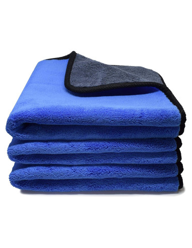 Toallas de Microfibra Kemes 3 Piezas 30x30 cm Limpieza Auto