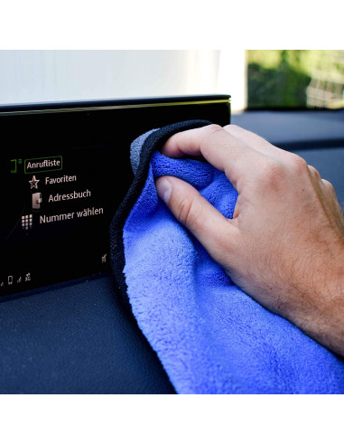 Toallas de Microfibra Kemes 3 Piezas 30x30 cm Limpieza Auto