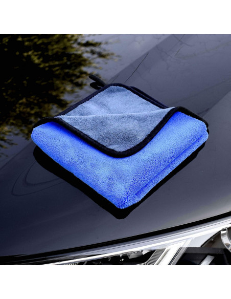 Toallas de Microfibra Kemes 3 Piezas 30x30 cm Limpieza Auto