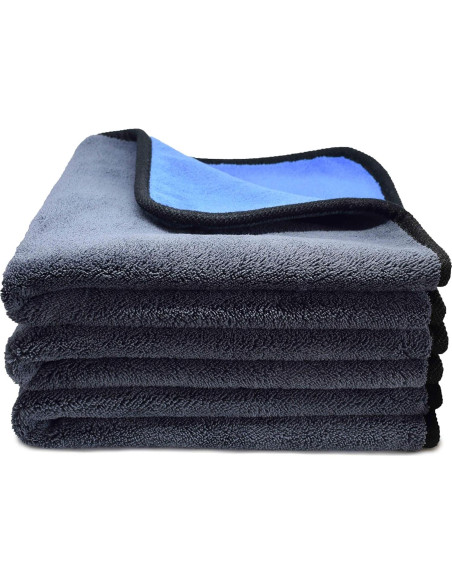 Toallas de Microfibra Kemes 3 Piezas 30x30 cm Limpieza Auto