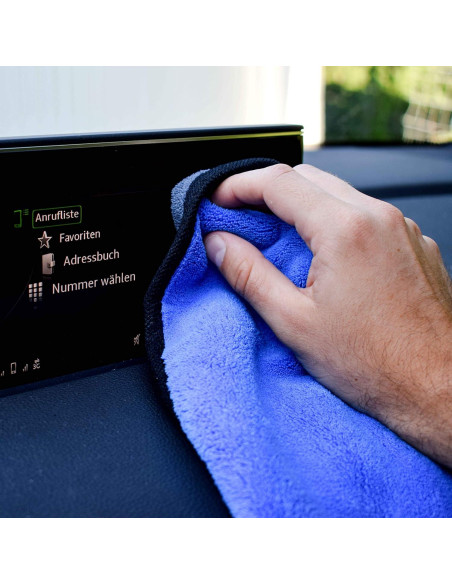 Toallas de Microfibra Kemes 3 Piezas 30x30 cm Limpieza Auto