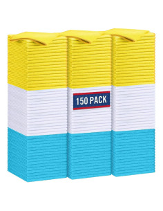 Paño de limpieza de microfibra GLIMGLINT, 150 unidades 35.56x30.48cm