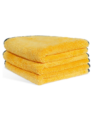 Paquete de 3 Toallas de Microfibra MRD's Home 40x35cm 420GSM