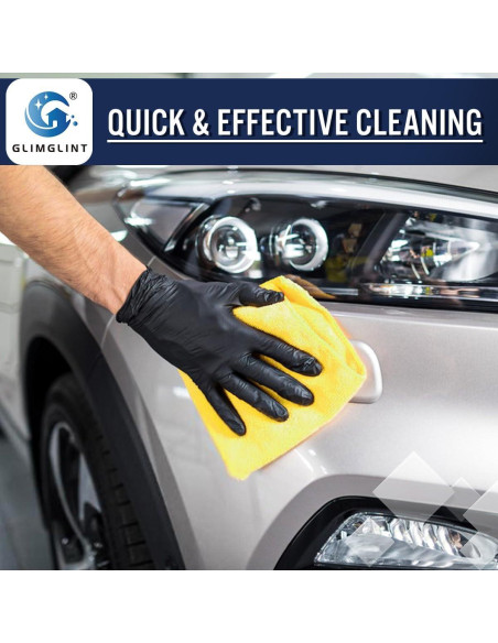 Paño de limpieza de microfibra GLIMGLINT, 150 unidades 35.56x30.48cm