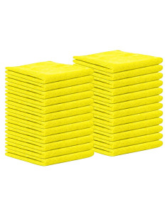 Paño de Microfibra Cleanex 29.2x29.2cm Amarillo Paquete 24