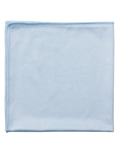 Paño de Microfibra Rubbermaid 40x40 cm Azul - Limpieza Vidrios