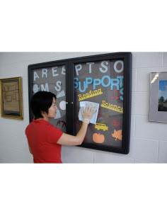 Paño de Microfibra Rubbermaid 40x40 cm Azul - Limpieza Vidrios 2