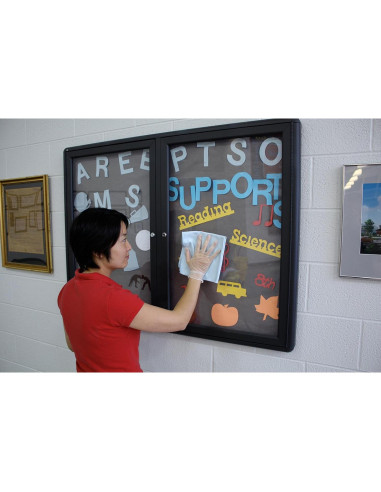 Paño de Microfibra Rubbermaid 40x40 cm Azul - Limpieza Vidrios