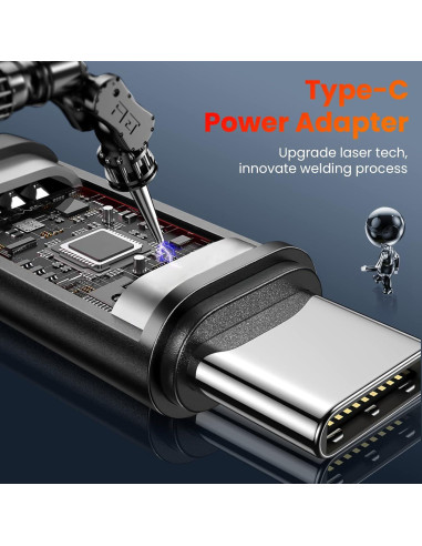 Cargador USB-C 65W HP Envy - Adaptador portátil ligero