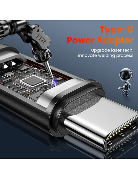 Cargador USB-C 65W HP Envy - Adaptador portátil ligero