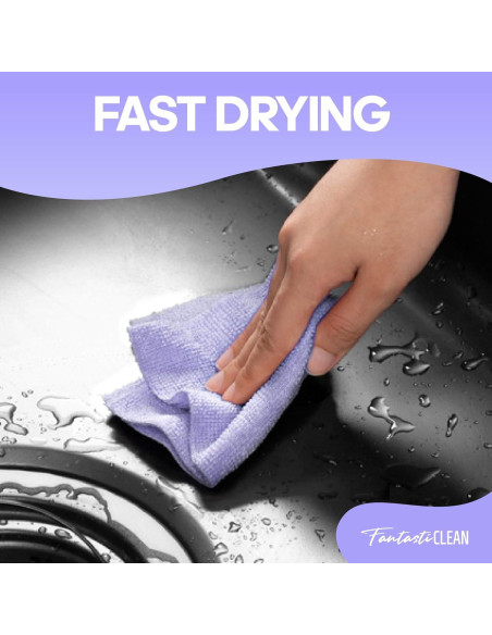 Paño de Microfibra Fantasticlean 60 Unidades 20x20cm Lavable Paño de Microfibra Fantasticlean 60 Unidades 20x20cm Lavable
