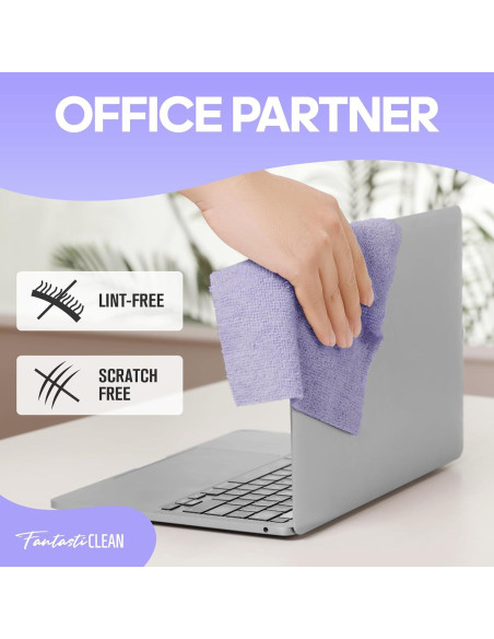 Paño de Microfibra Fantasticlean 60 Unidades 20x20cm Lavable Paño de Microfibra Fantasticlean 60 Unidades 20x20cm Lavable