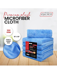 Paño de Microfibra Motor God - Set de 6 - 40.64 cm x 40.64 cm 2