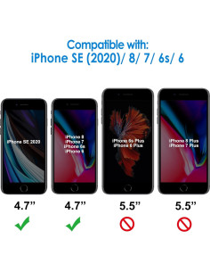 Protector de Pantalla JETech 3-Pack para iPhone 4.7" 2