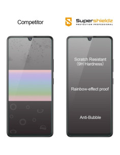Protector de Pantalla Vidrio Templado Supershieldz para Samsung Galaxy A42 5G - 2 Pack 2