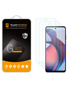 Protector de Pantalla Vidrio Templado Supershieldz para Moto G Stylus 5G
