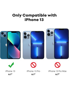 Protector de Pantalla Privado JETech para iPhone 13 6.1" 2