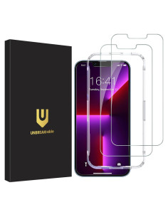 Protector de Pantalla UNBREAKcable para iPhone 14 Plus/13 Pro Max 2-Pack