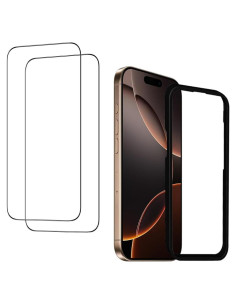 Protector de Pantalla Dureza 9H para iPhone 16 Pro 16.0 cm