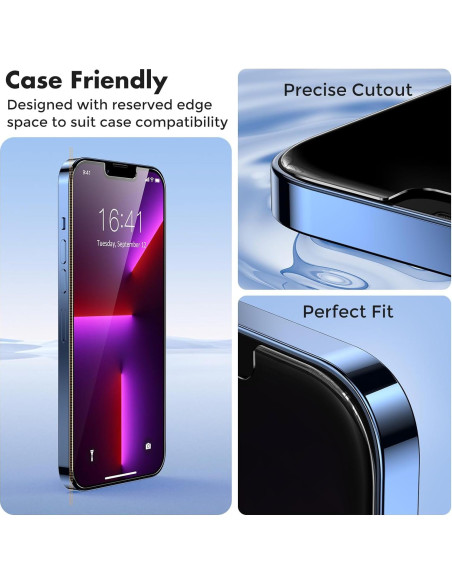 Protector de Pantalla UNBREAKcable para iPhone 14 Plus/13 Pro Max 2-Pack