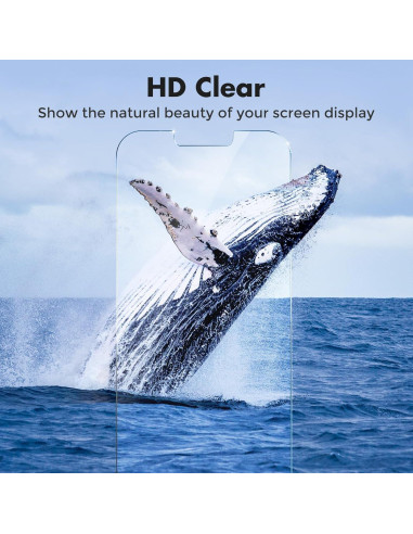 Protector de Pantalla UNBREAKcable para iPhone 14 Plus/13 Pro Max 2-Pack