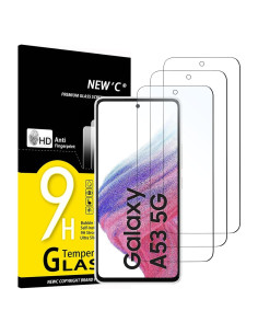 Protector de Pantalla Vidrio Templado NEW'C para Samsung Galaxy A53 5G