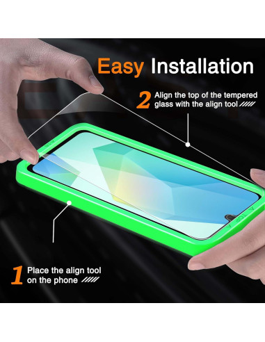 Protector de Pantalla y Lente Wiaocit para Samsung Galaxy A16 5G